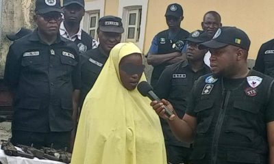 Woman nabbed for smuggling AK-47 rifle, magazines along Abuja-Kaduna Highway