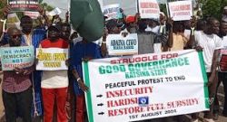 Gov. Fubara receives protesters in Port Harcourt, promises to make life better
