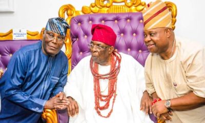 Atiku reflects on passing of Oba Aromolaran.