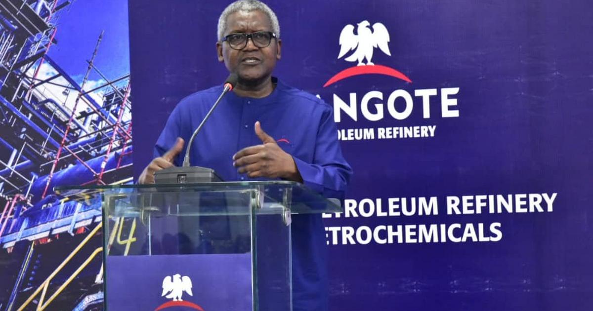 Restrictive govt policies made us abandoned 1,200km subsea gas pipeline---Dangote