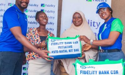 Fidelity Bank donates maternity kits to support pregnant women