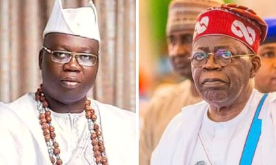 Gani Adams and Presient Tinubu