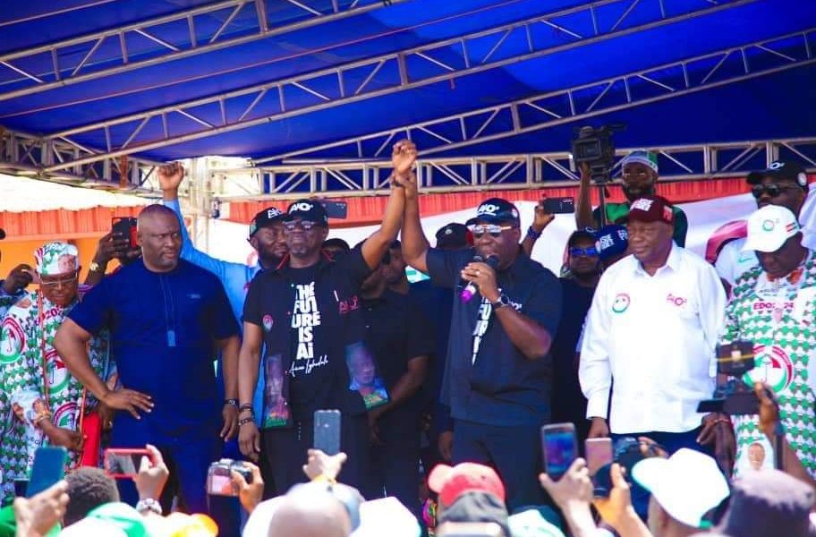 Governor Godwin Obaseki of Edo State has called on the people of the state to cast their votes for the Peoples Democratic Party (PDP) candidate, Asue Ighodalo, in the upcoming governorship election to e