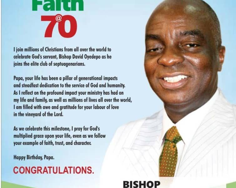 Oborevwori salutes Bishop at 70