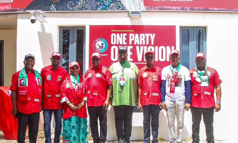 LP leaders after rally for leadership driven by competence in Edo