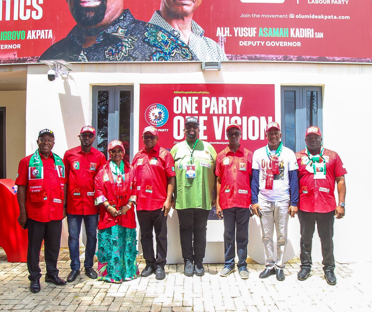 LP leaders after rally for leadership driven by competence in Edo