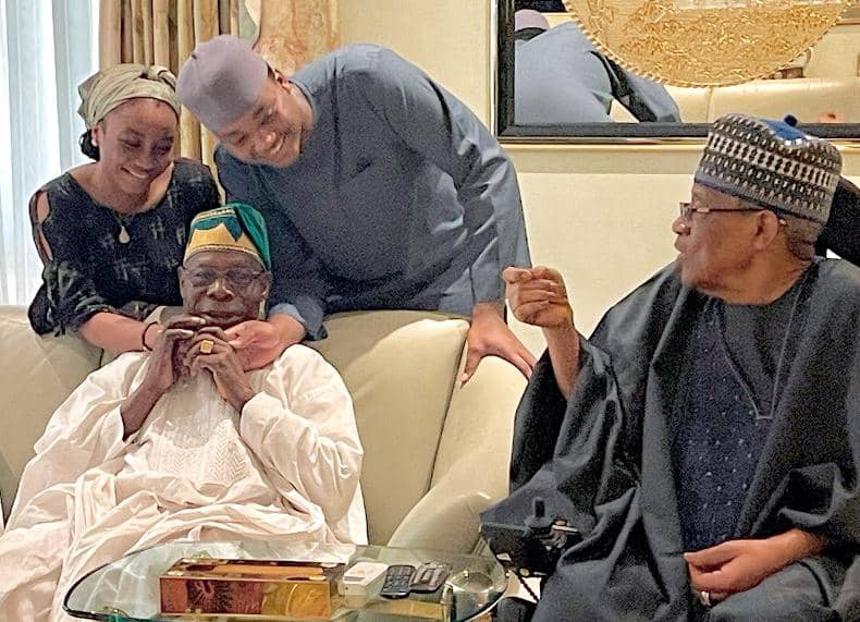 Obasanjo honors IBB, Igbinedion with special visits for birthday celebrations