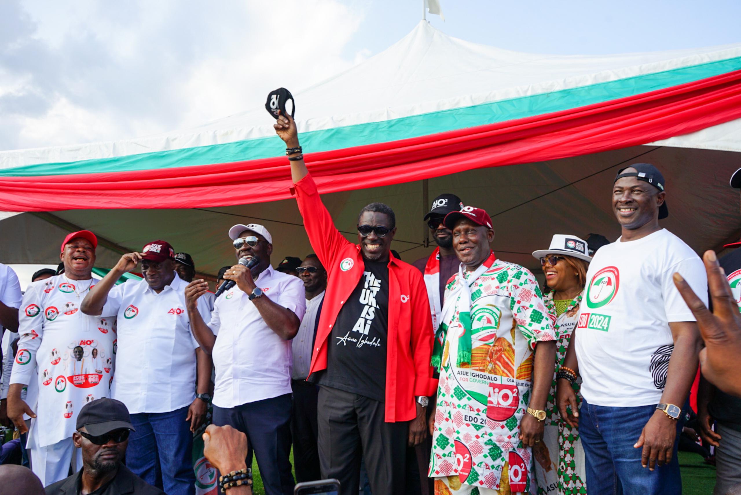 The political atmosphere in Esanland was electrified on Thursday as the Peoples Democratic Party (PDP) campaign rolled into Ekpoma in Esan West and Irrua in Esan Central Local Government Councils.