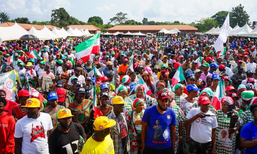 PDP gains momentum as hundreds defect in Esan Central, Back Ighodalo