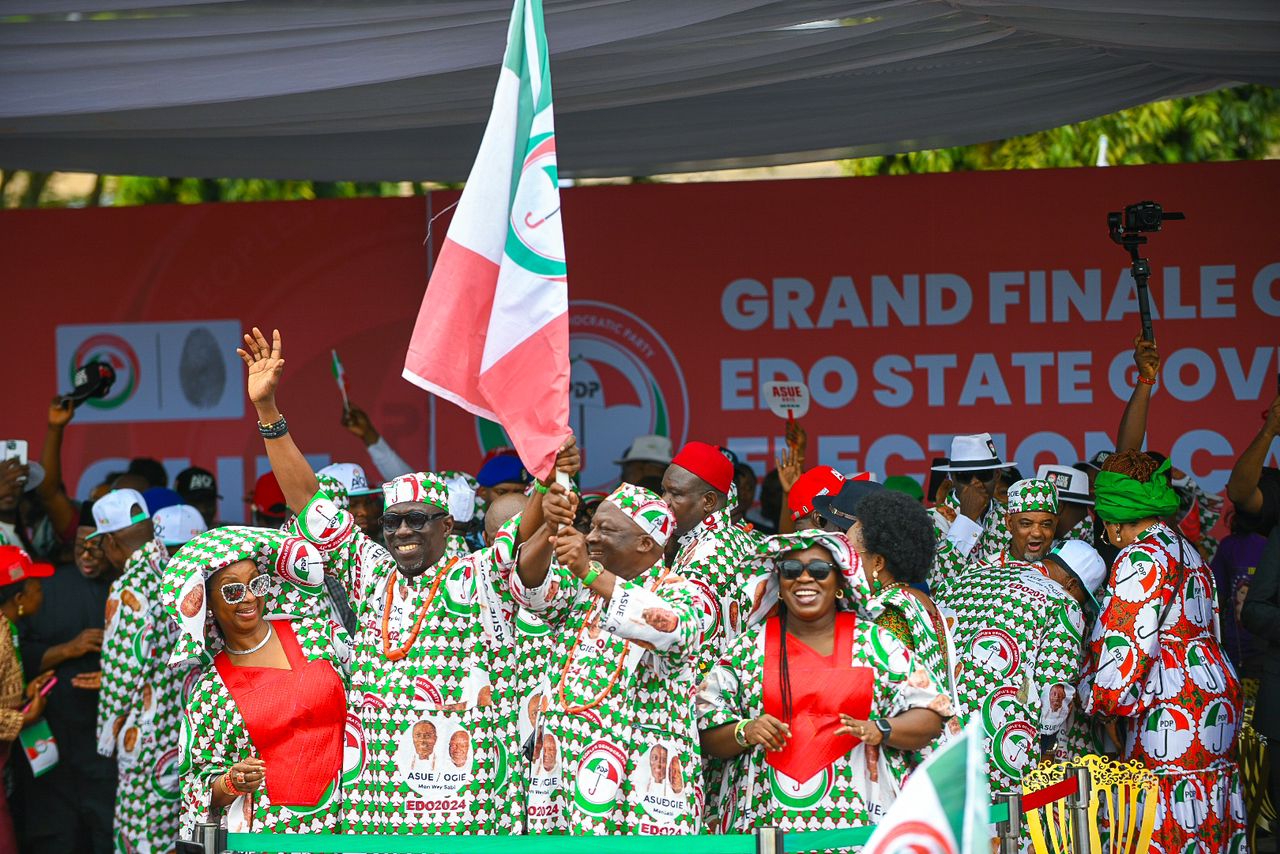 PDP rallies support in Edo, calls for massive turnout ahead of governorship election