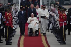 Pope francis in Indonesia