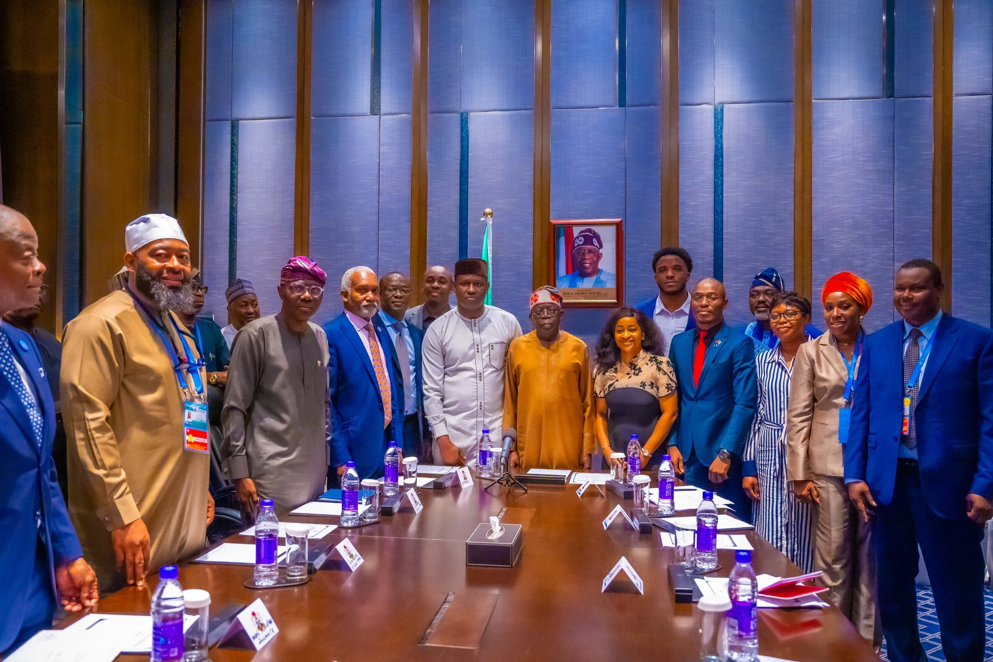 Tinubu departs China after meeting with Nigerians in Diaspora Organization in China (NIDO China) and the Nigerian community