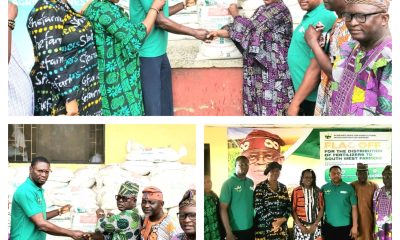 Tinubu’s SA boost Southwest farmers food production with 5000 bags of fertilizer