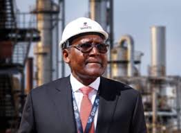 dangote officially announces