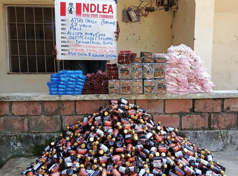 NDLEA cracks down on drug smuggling operations, seizes cocaine hidden in pads, creams