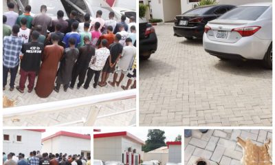 Internet fraudsters arrested in Kwara and recovered items by EFCC