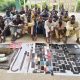 Arrested phone robbers in Kano