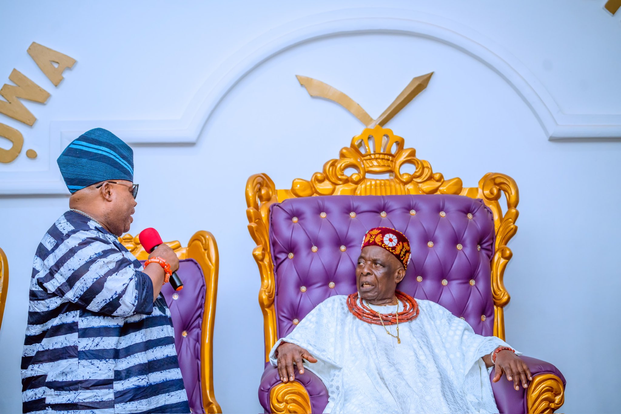 Adeleke recounting encounter with royal father, after exit of Oba Aromolaran