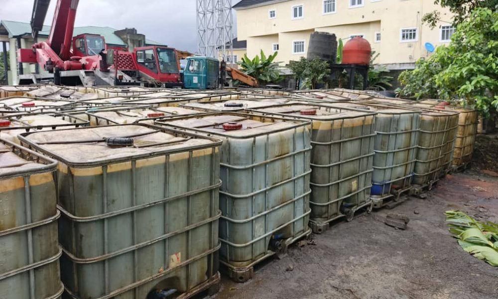 Operatives bust illegal refinery in Rivers