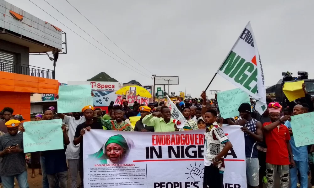 EndBadGovernance-protesters-in-Ibadan-Oyo-State