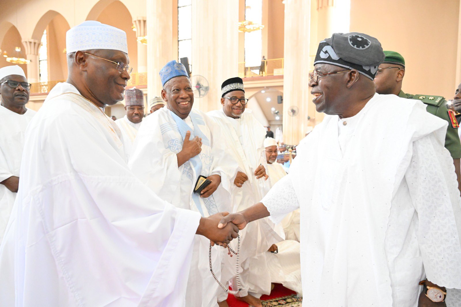 Tinubu meets Atiku