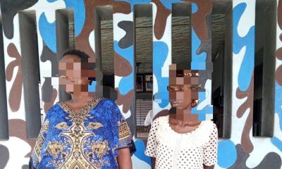 Police nab two women for stealing three-day-old baby