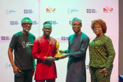 Lagos NIPR bestows Coach Dreh with an award cite youths’ impact