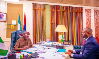 Tinubu hosts FIRS Chairman at State House