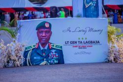 Final exit of Chief of Army Staff. Lt. Gen. Taoheed Lagbaja