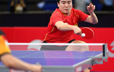 Chinese table tennis players