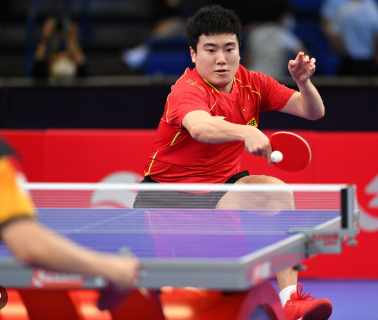 Chinese table tennis players