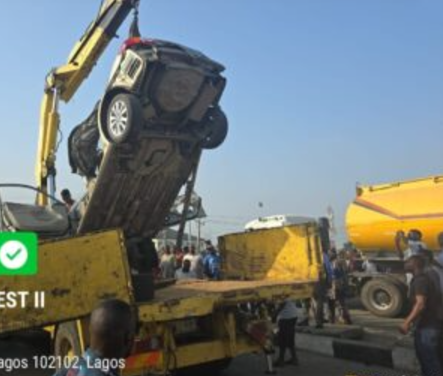 LASTMA RESCUE TRAPPED CONTAINER