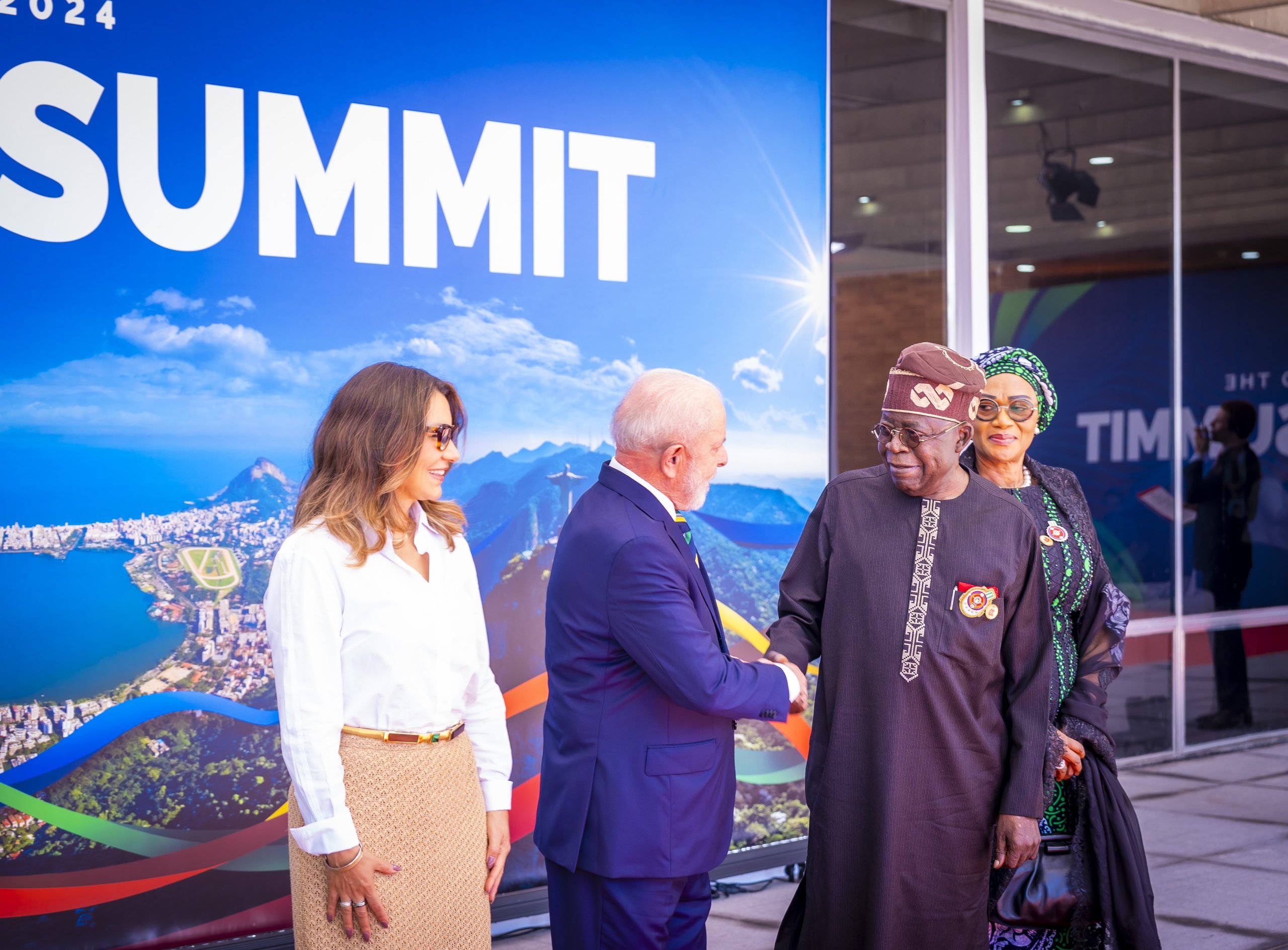 Tinubu at 19th G20 Summit in Brazil