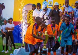 Government College wins Femi Gbajabiamila U-16 Football tournament