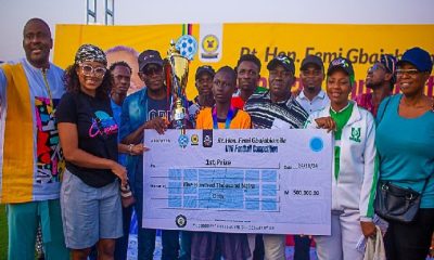 Government College wins Femi Gbajabiamila U-16 Football tournament