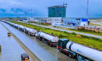 dangote-refinery-trucks