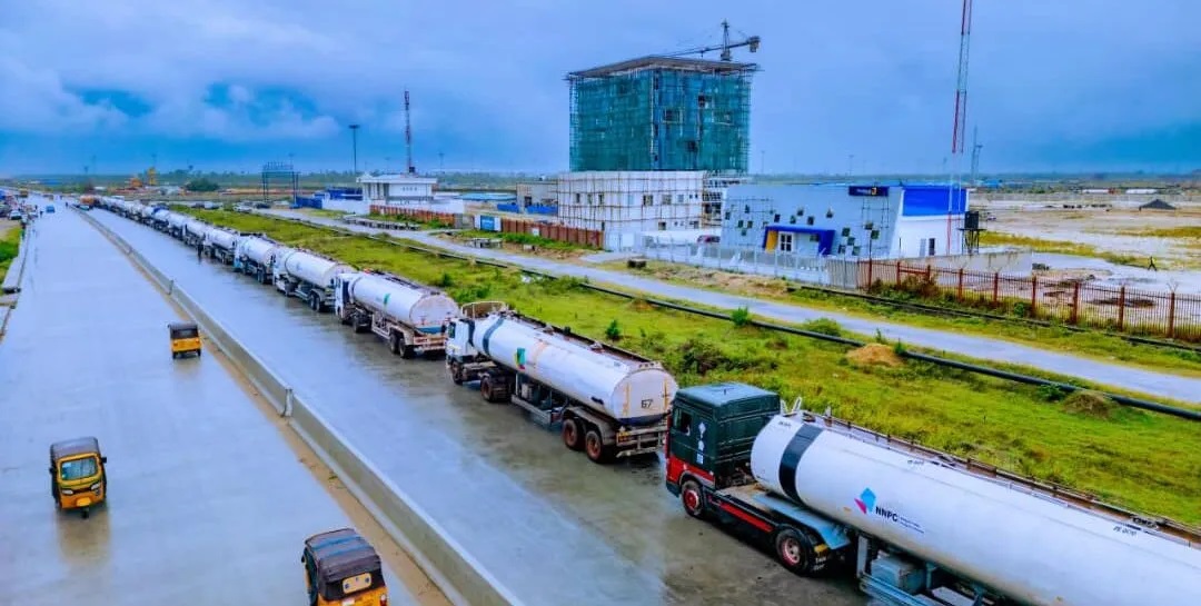 dangote-refinery-trucks