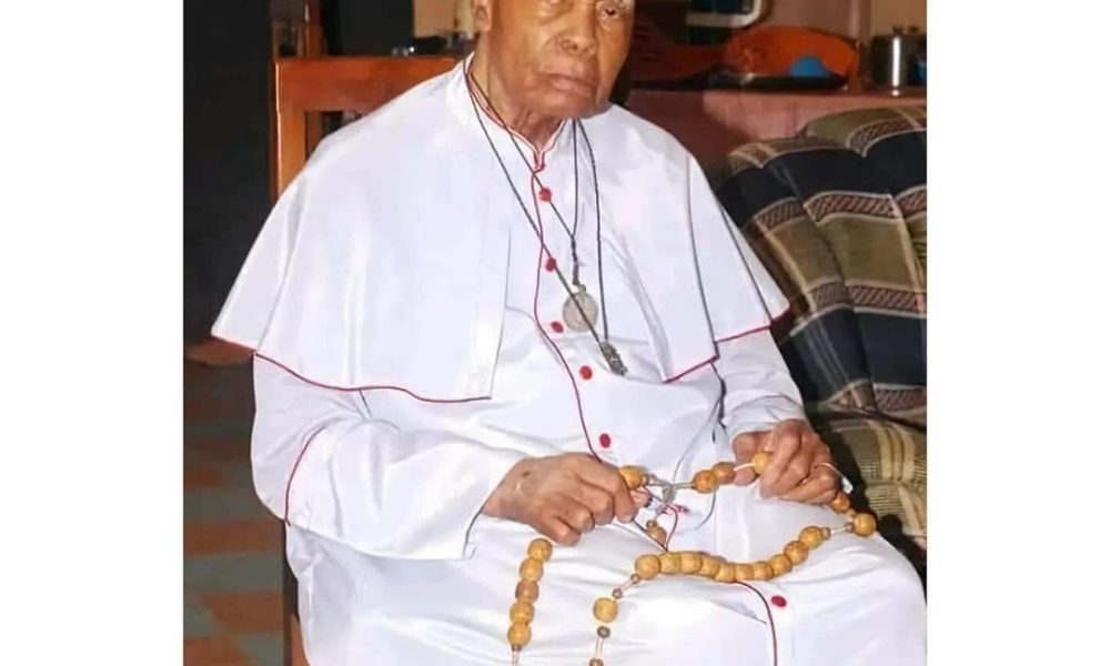 Oldest Catholic Priest in Nigeria, Monsignor Thomas Oleghe, passes away at 104