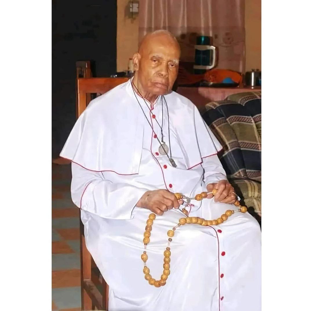 Oldest Catholic Priest in Nigeria, Monsignor Thomas Oleghe, passes away at 104