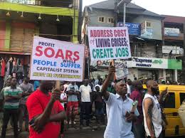 Protest erupts in Lagos