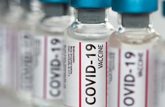 COVID-19 vaccine vials