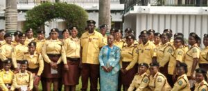 Ibijoke Sanwo-Olu and LASTMA Female Elite Corps