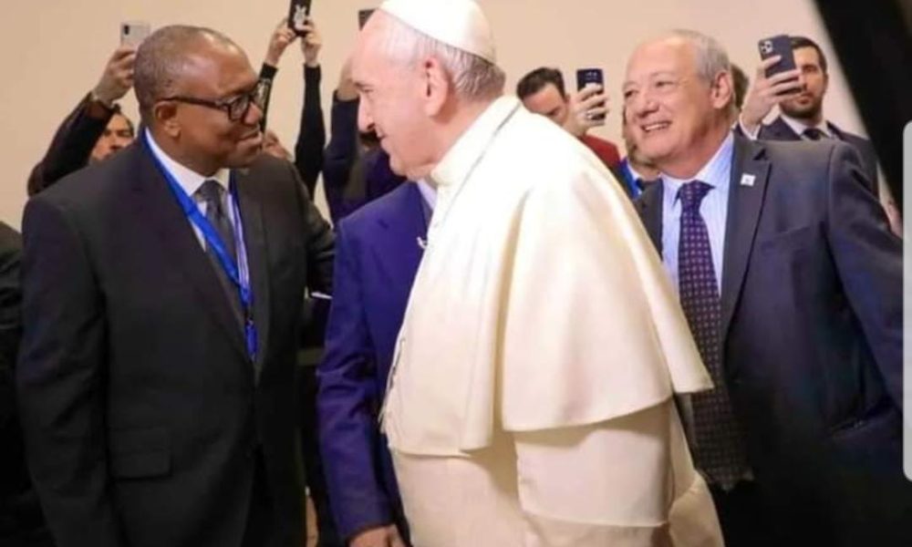 Obi salutes Pope Francis on his birthday anniversary