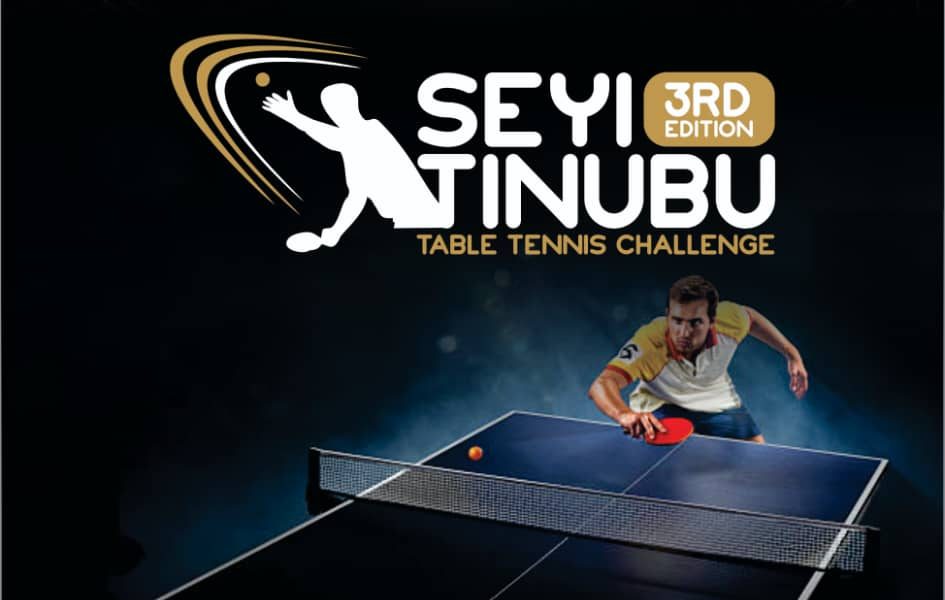 The 3rd edition of the Seyi Tinubu Table Tennis Tournament has been postponed to December 20