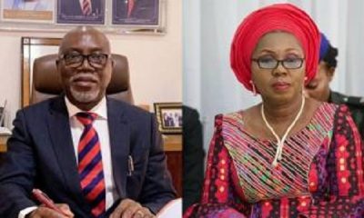 Akeredolu's widow knocks Gov. Aiyedatiwa over memorial lectAkeredolu's widow knocks Gov. Aiyedatiwa over memorial lecture for late husbandsband