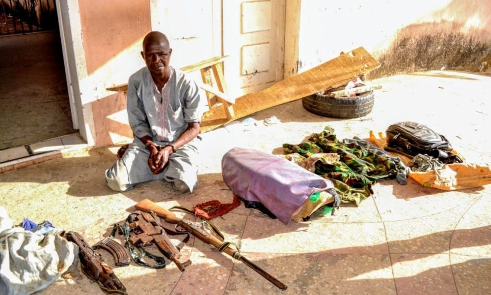 Arrested suspected notorious kidnapper