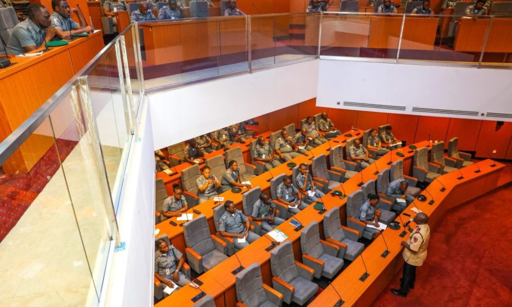 Customs, FRSC Sensitize Officers on Rising Rate of Traffic Accidents, Promotes Driving Culture