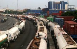 tankers, trucks climbing Lagos