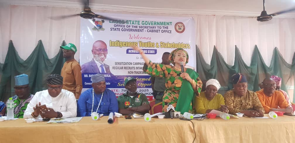 Sanwo-olu tasks Lagos indigenous youths on Nigeria Army recruitment opportunity