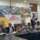 Commissioner for Physical Planning and Urban Development, Dr. Oluyinka Olumide, at the 2025 Ministerial Press Briefing at the Bagauda Kaltho Press Centre